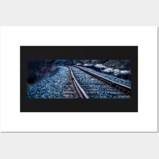 Railroad Tracks in Early Spring Posters and Art